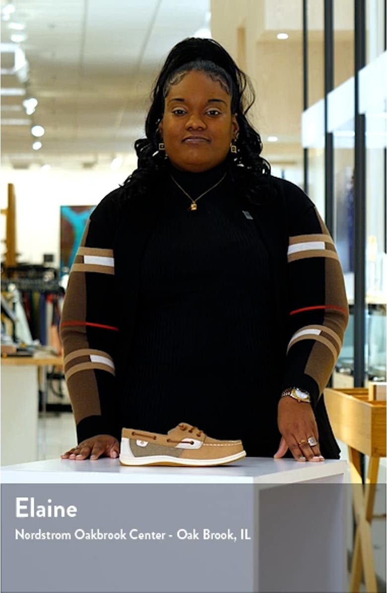 Sperry Kids 'Songfish' Boat Shoe, sales video thumbnail