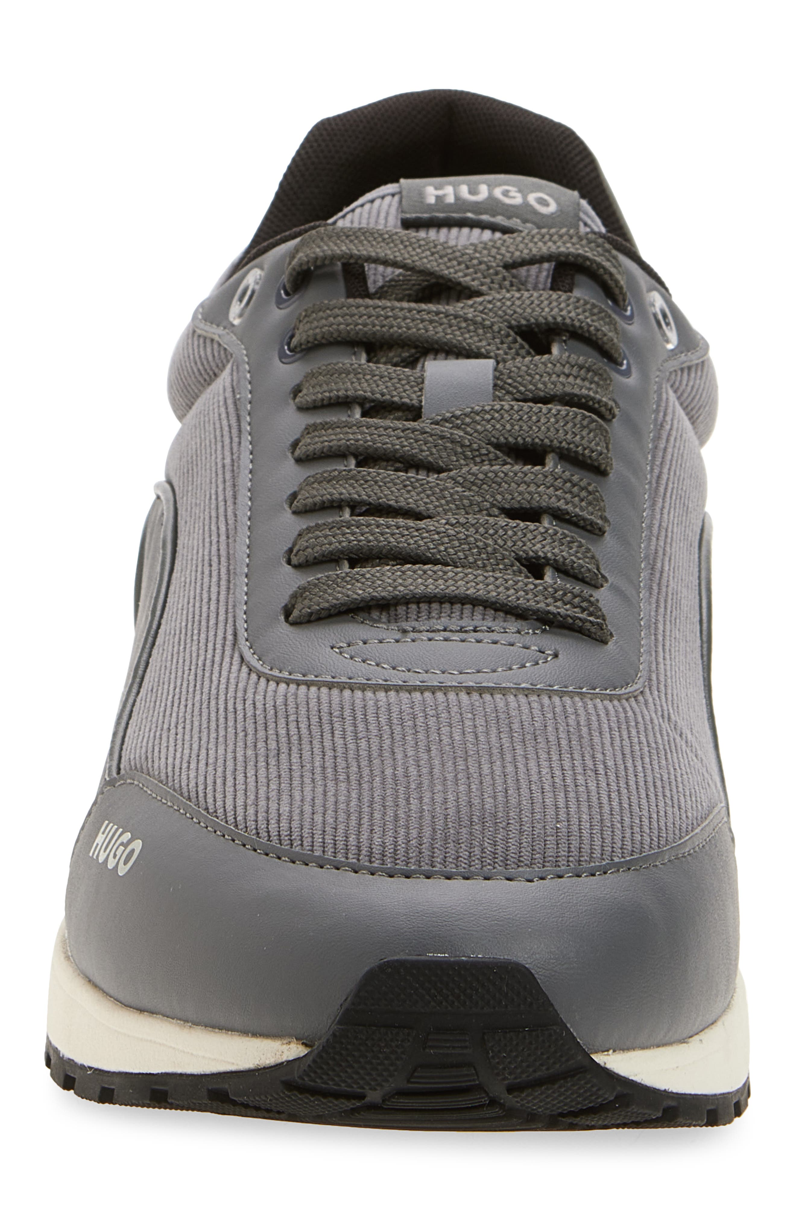 BOSS Icelin Runn Sneaker, Alternate, color, Medium Grey