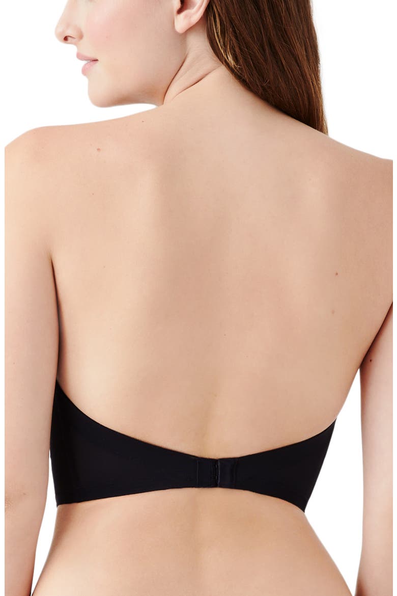 Future Foundation Strapless Longline Underwire Bra, Alternate, color, NIGHT