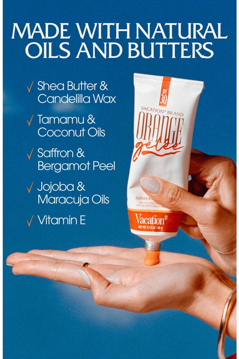 Orange Gelée SPF 30 Sunscreen Gel, Alternate, color, NO COLOR