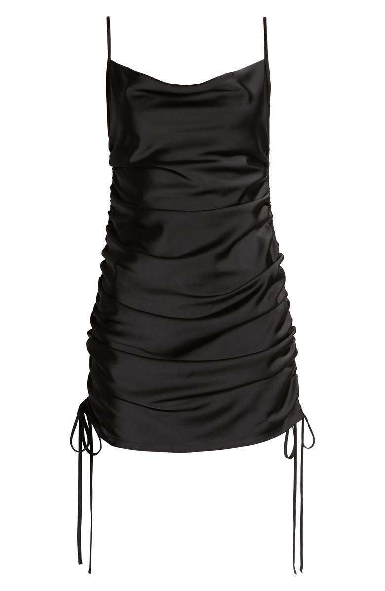WAYF Leola Cowl Ruched Minidress, Alternate, color,