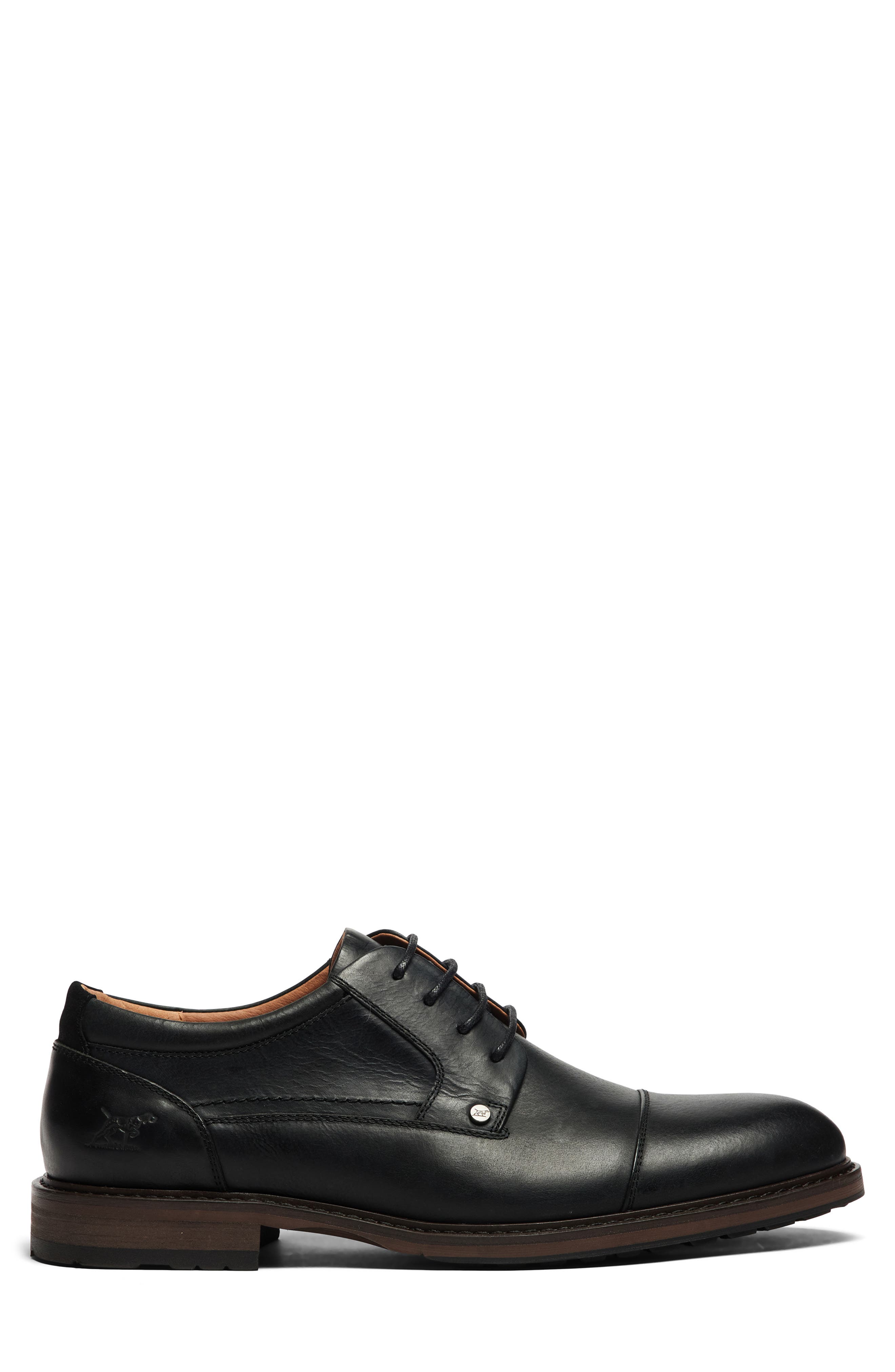Darfield Cap Toe Oxford, Alternate, color, ONYX WASH