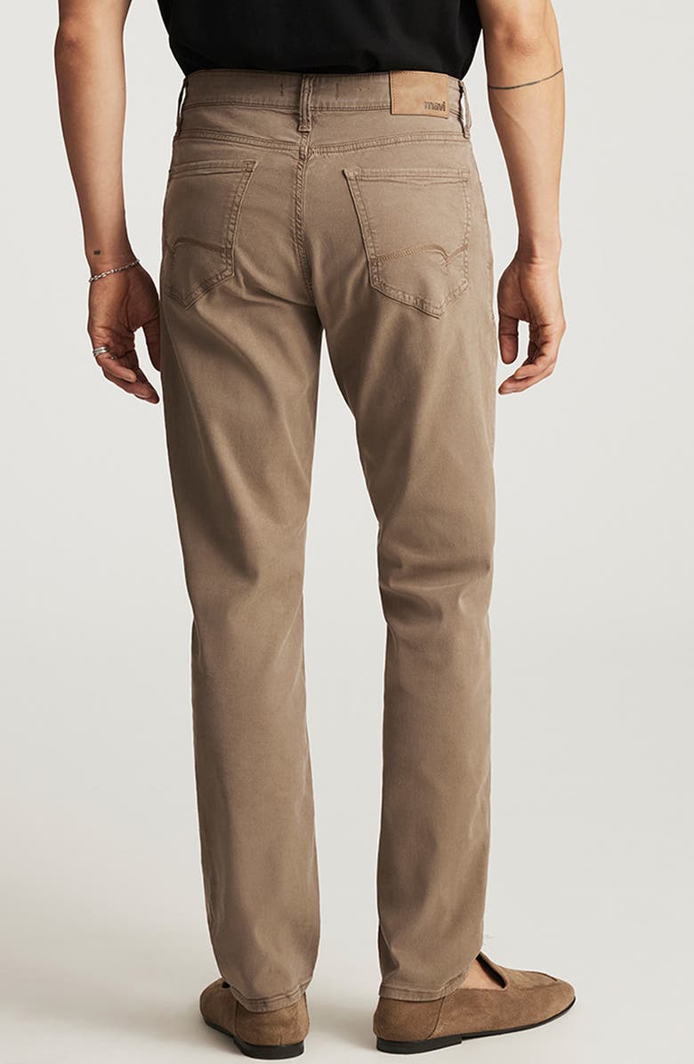 Mavi Jeans Steve Athletic Luxe Twill Pants, Alternate, color, Timber Luxe Twill