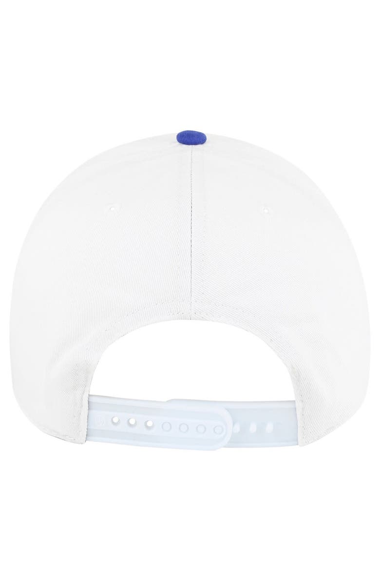 '47 Men's '47 White Kansas Jayhawks Gridiron Clean Up Adjustable Hat, Alternate, color, White