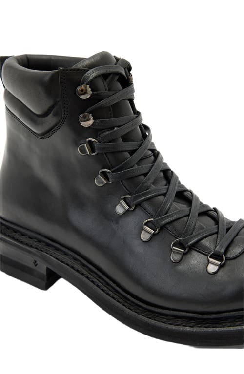 John Varvatos Bergen Hiking Boot In Black