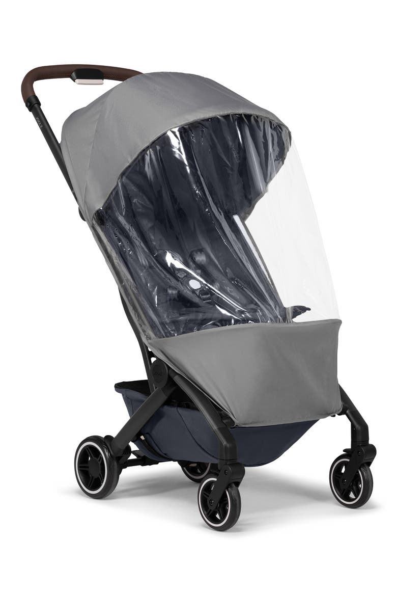 Aer+ Buggy Stroller Rain Cover, Main, color, GREY/ BLUE