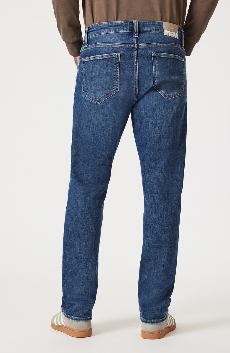 Mavi Jeans Zach Straight Leg Jeans, Alternate, color, Dark Brushed Classic Blue