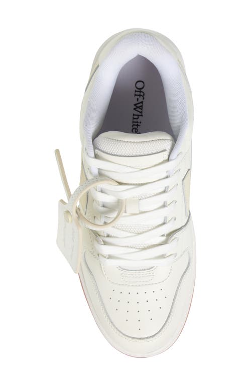 Off-white Out Of Office Lace-up Sneakers In White Beige