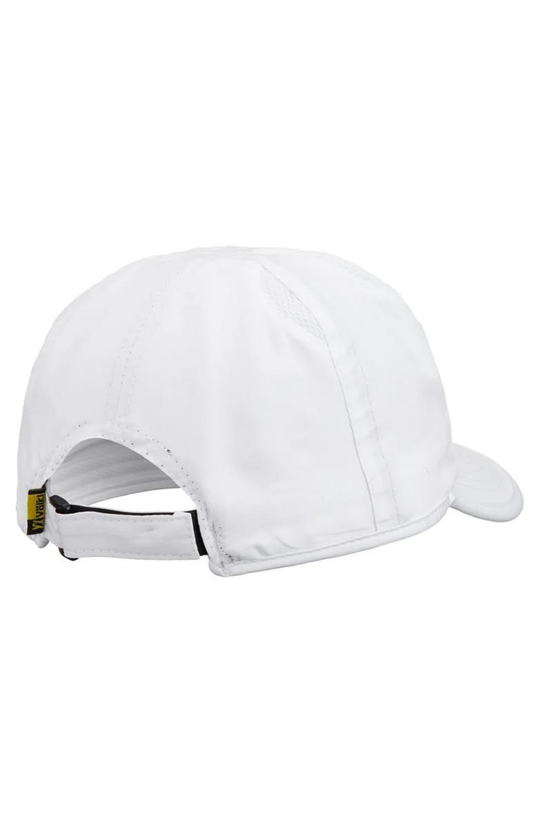 Volkl Vent Performance Small Logo Tennis Hat, Alternate, color, White/Navy