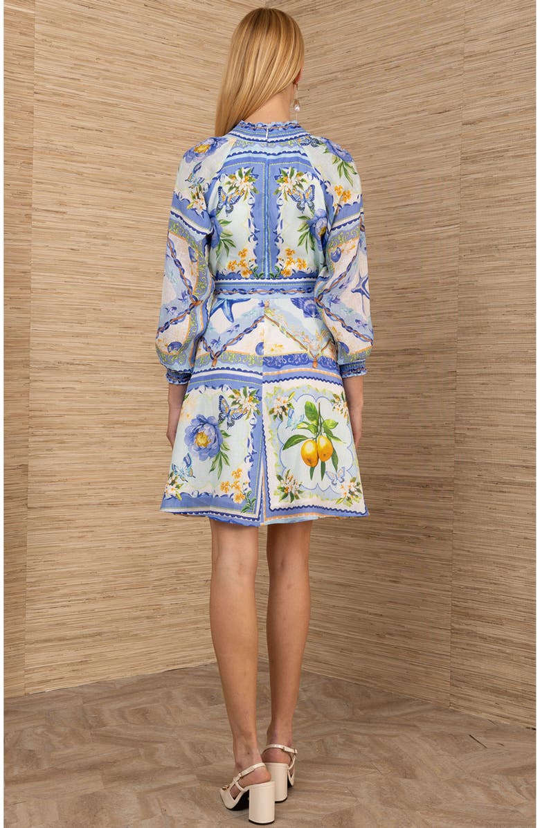 Hale Bob Lakelynn Linen Dress, Alternate, color,