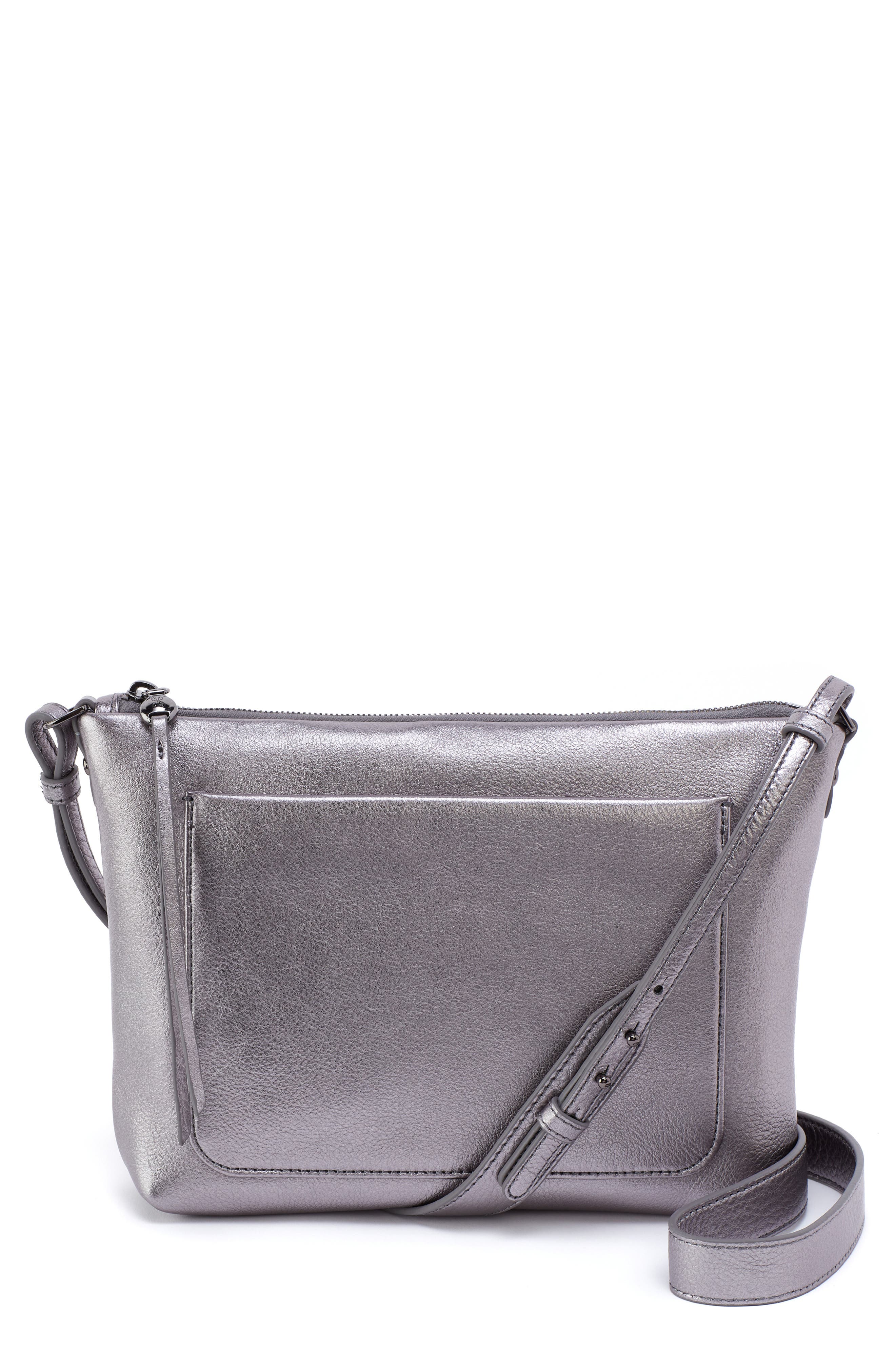 HOBO Medium Tripp Leather Crossbody Bag, Main, color, 