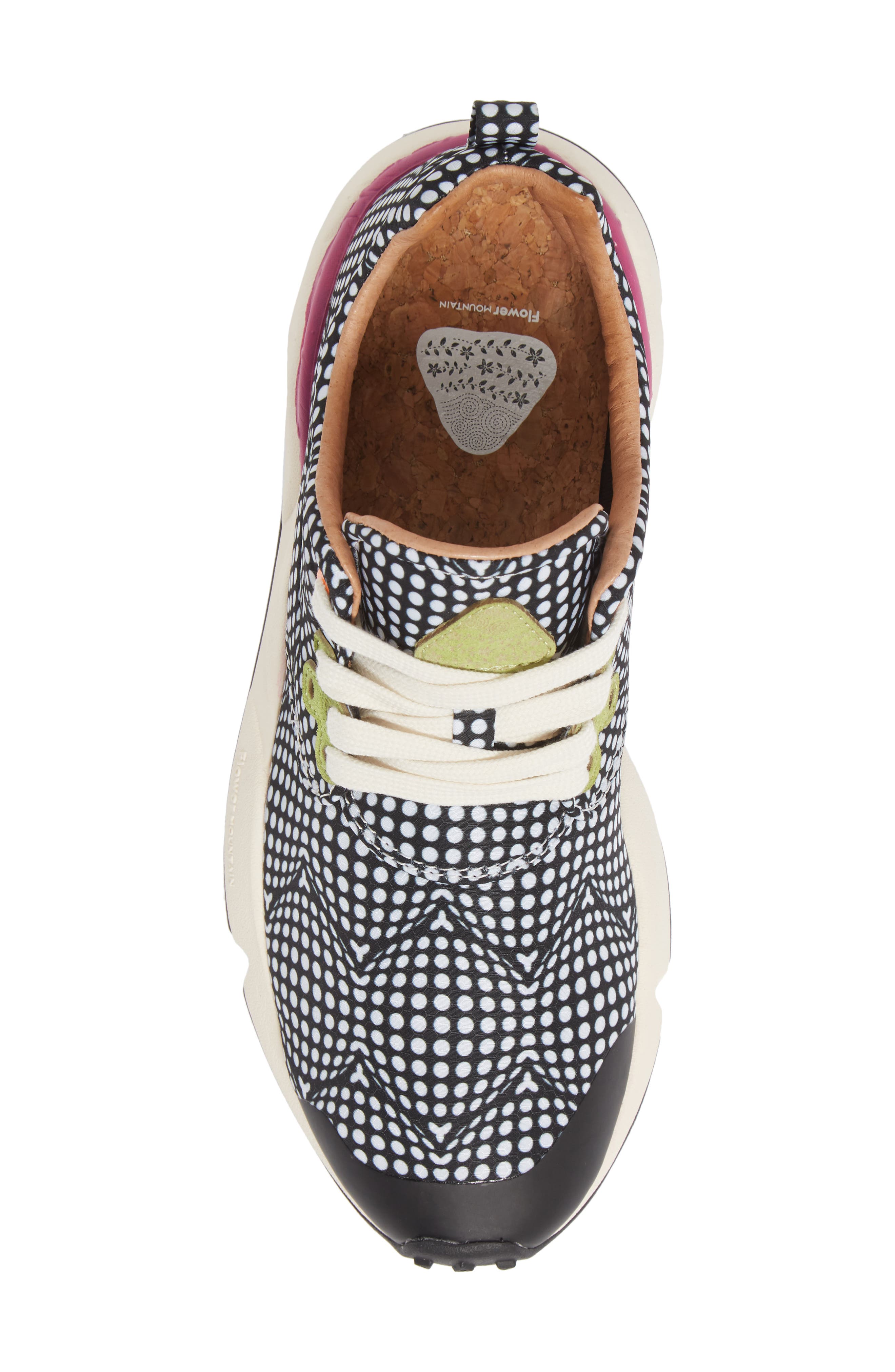 Flower MOUNTAIN Pampas Sneaker, Alternate, color, 