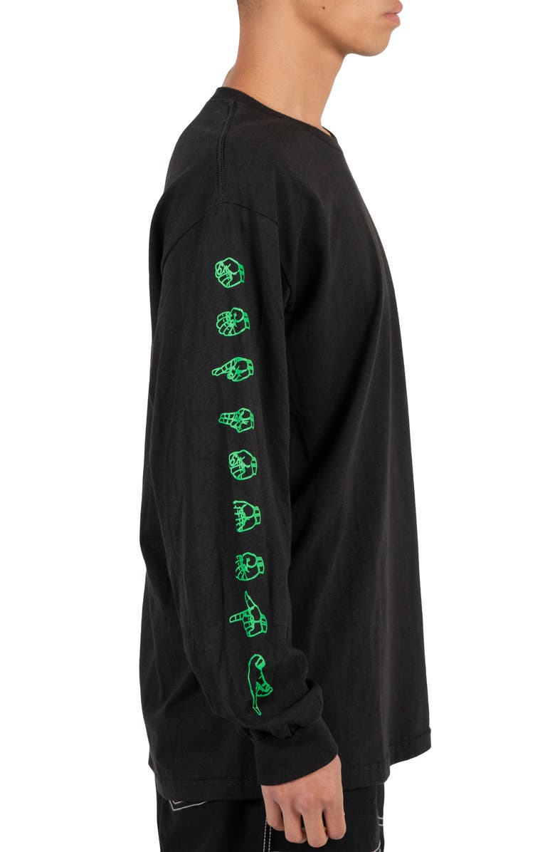 PLEASURES Sign Long Sleeve T-Shirt, Alternate, color,