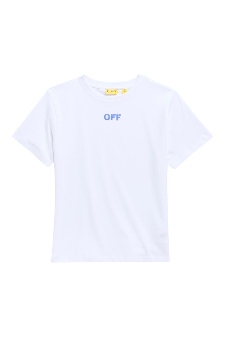 Kids' Off Active T-Shirt, Main, color, WHITE
