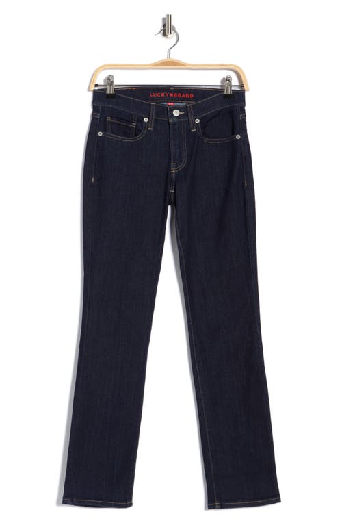 Lucky Brand Sweet Mid Rise Straight Leg Jeans In Blue