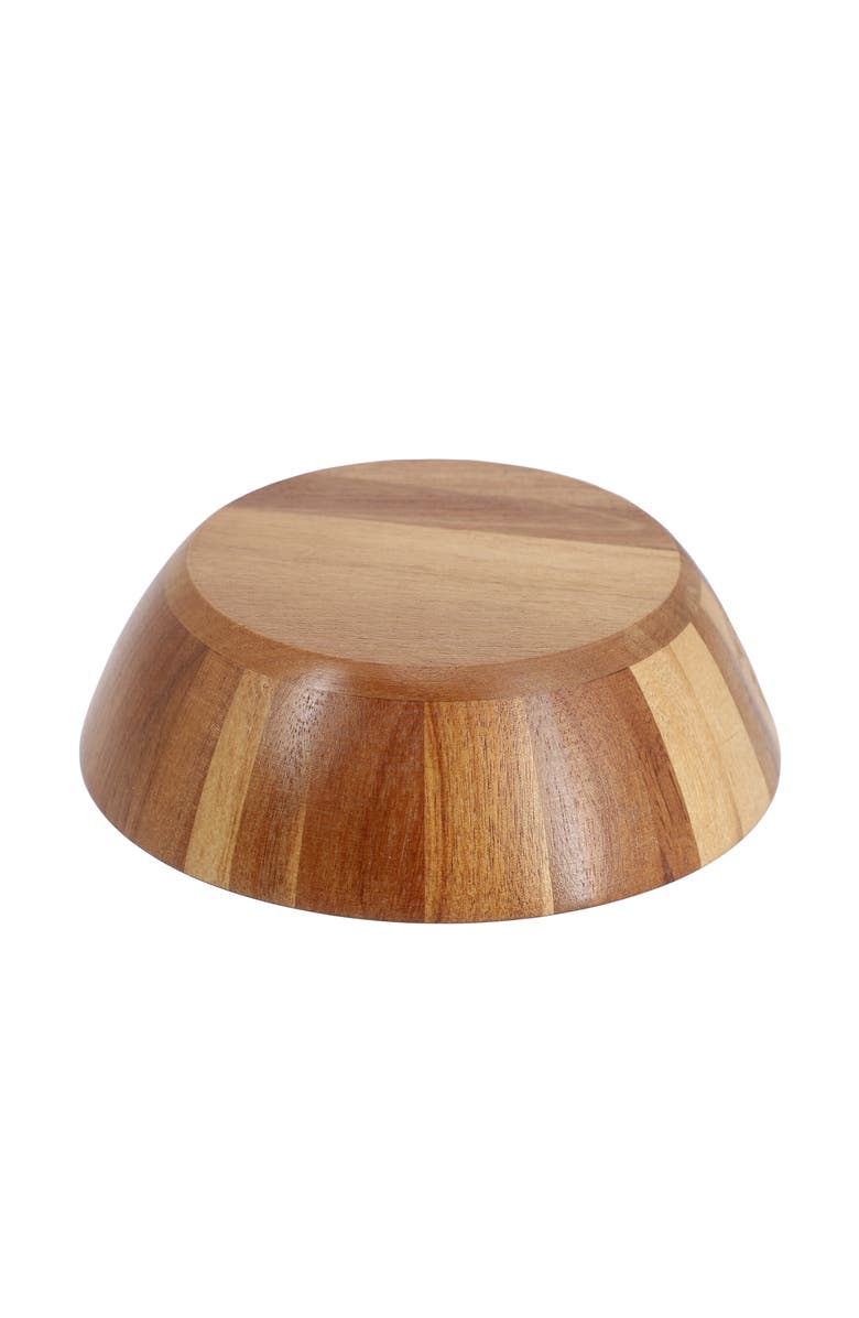 Megachef 4 Piece Acacia Wood 7 Inch Bowl Set, Alternate, color, Acacia