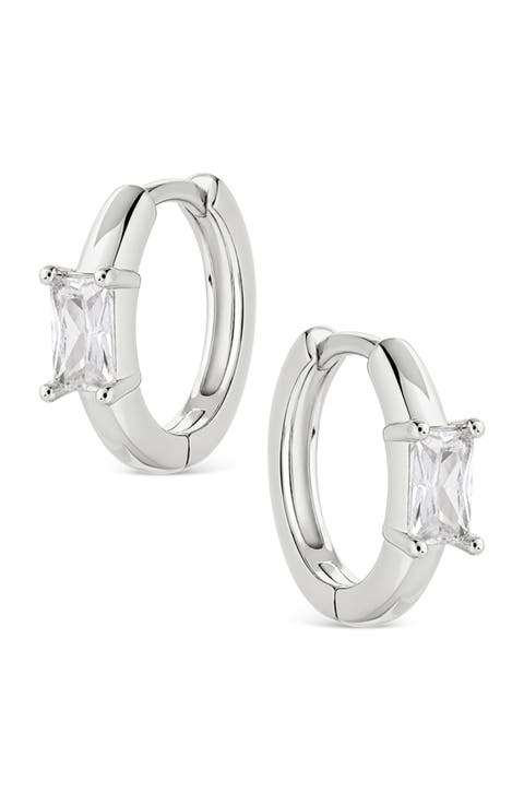 Nova Huggie Hoop Earrings