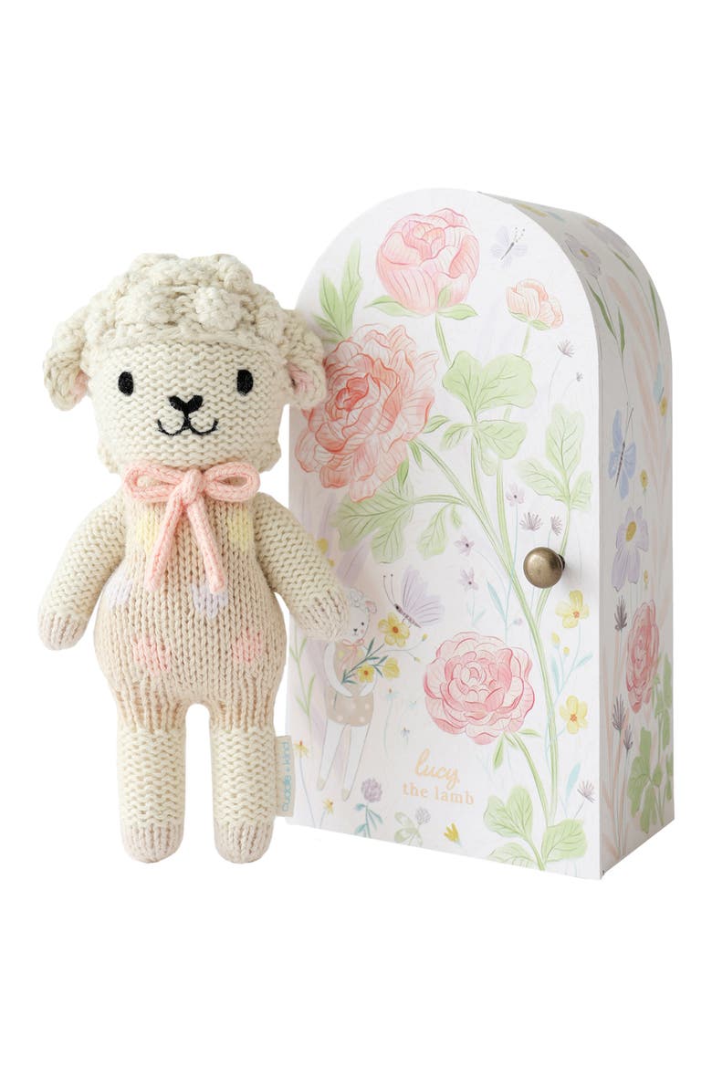 Tiny Lucy the Lamb Stuffed Animal, Main, color, IVORY