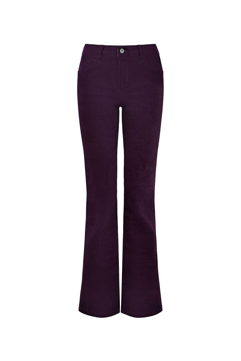 Moleskin Trouser, Alternate, color, PURPLE PENNANT