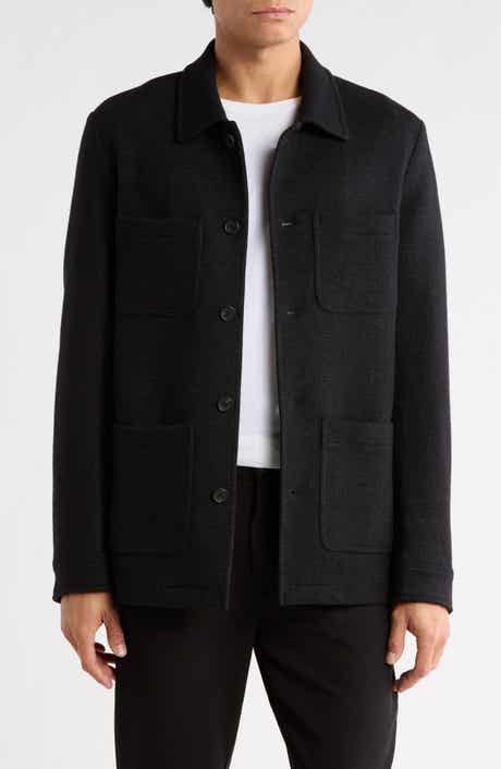 Robert Barakett Lida Wool Blend Overshirt