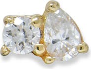 Anzie Mini Cléo Jumelle Lab Grown Diamond Stud Earring