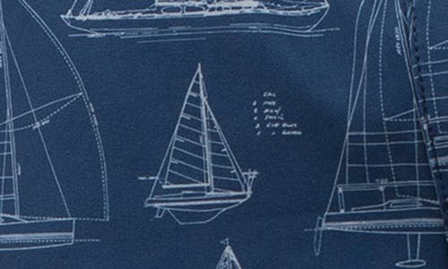 Tailor Vintage Shell 4-way Stretch Doc Shorts In Blue