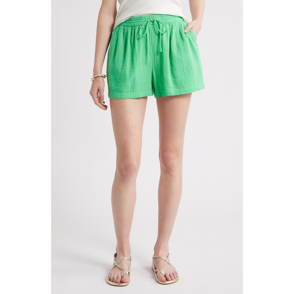 Caslonr Caslon(r) Cotton Gauze Shorts