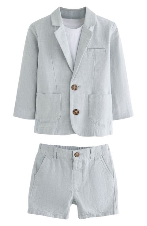 Kids' Blazer, T-Shirt & Shorts Set (Little Kid)