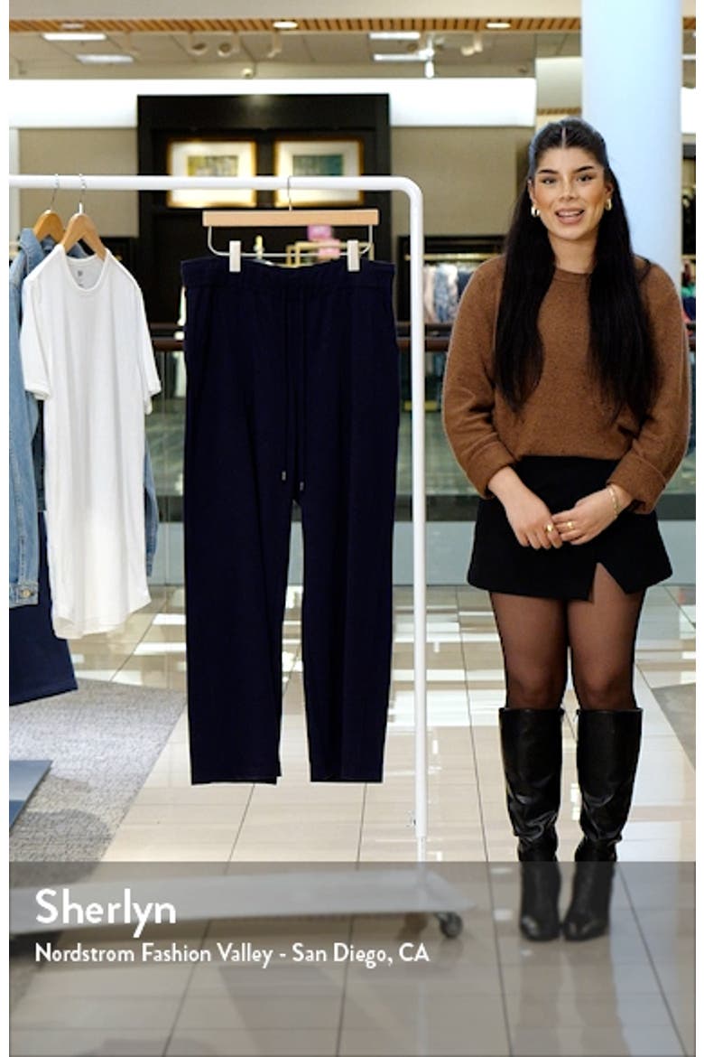 Leisure Drawstring Knit Pants video