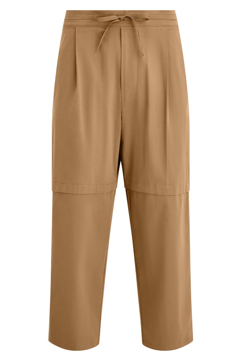 Paper Poplin Pants, Alternate, color, FAWN
