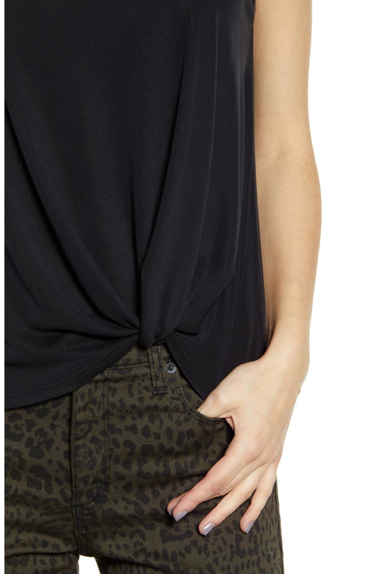 Twist Tank, Alternate, color, BLACK