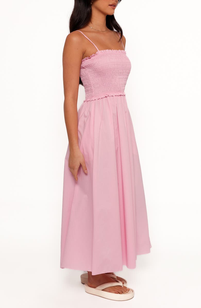 Nigella Ruffle Smocked Bodice Maxi Dress