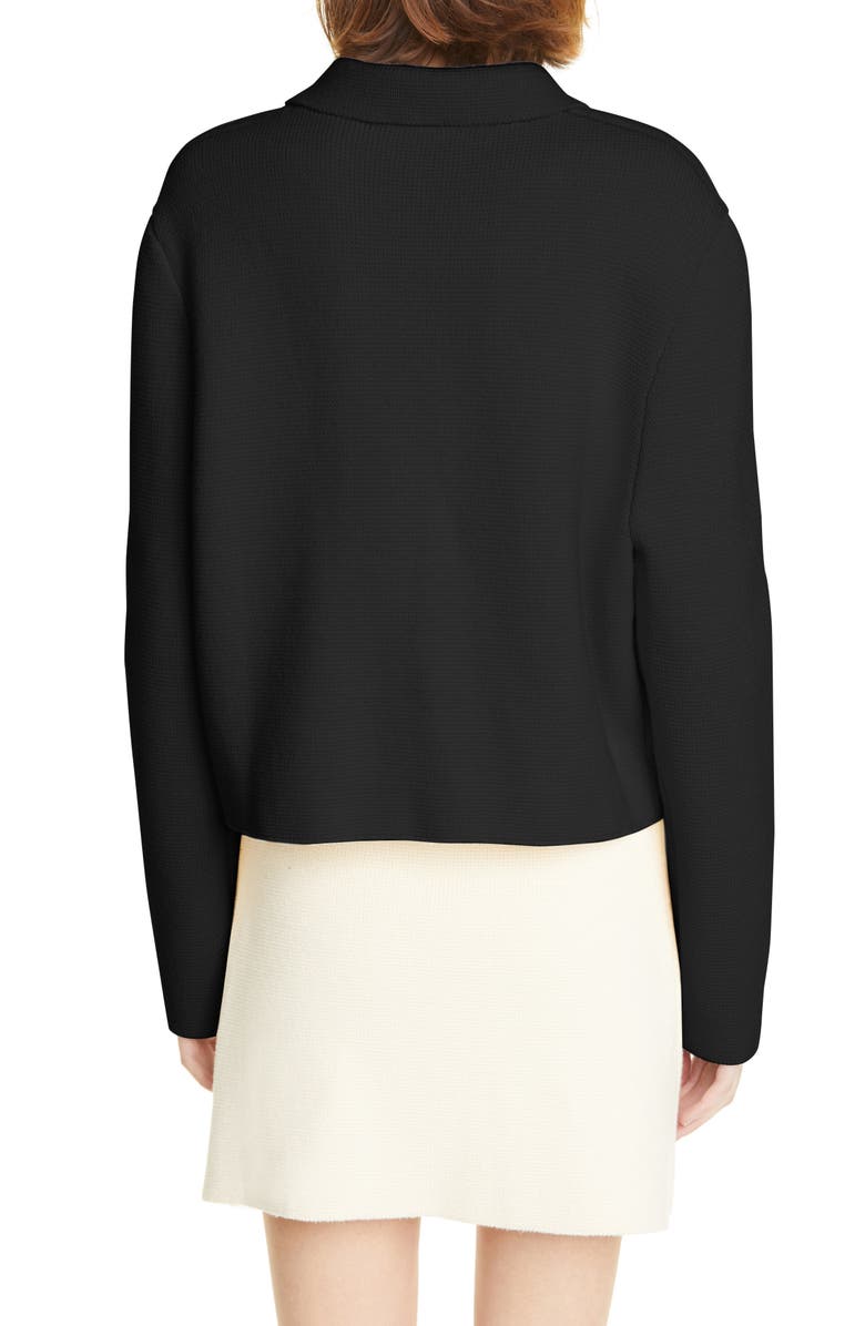 Adam Lippes Crystal Button Knit Work Jacket, Alternate, color,