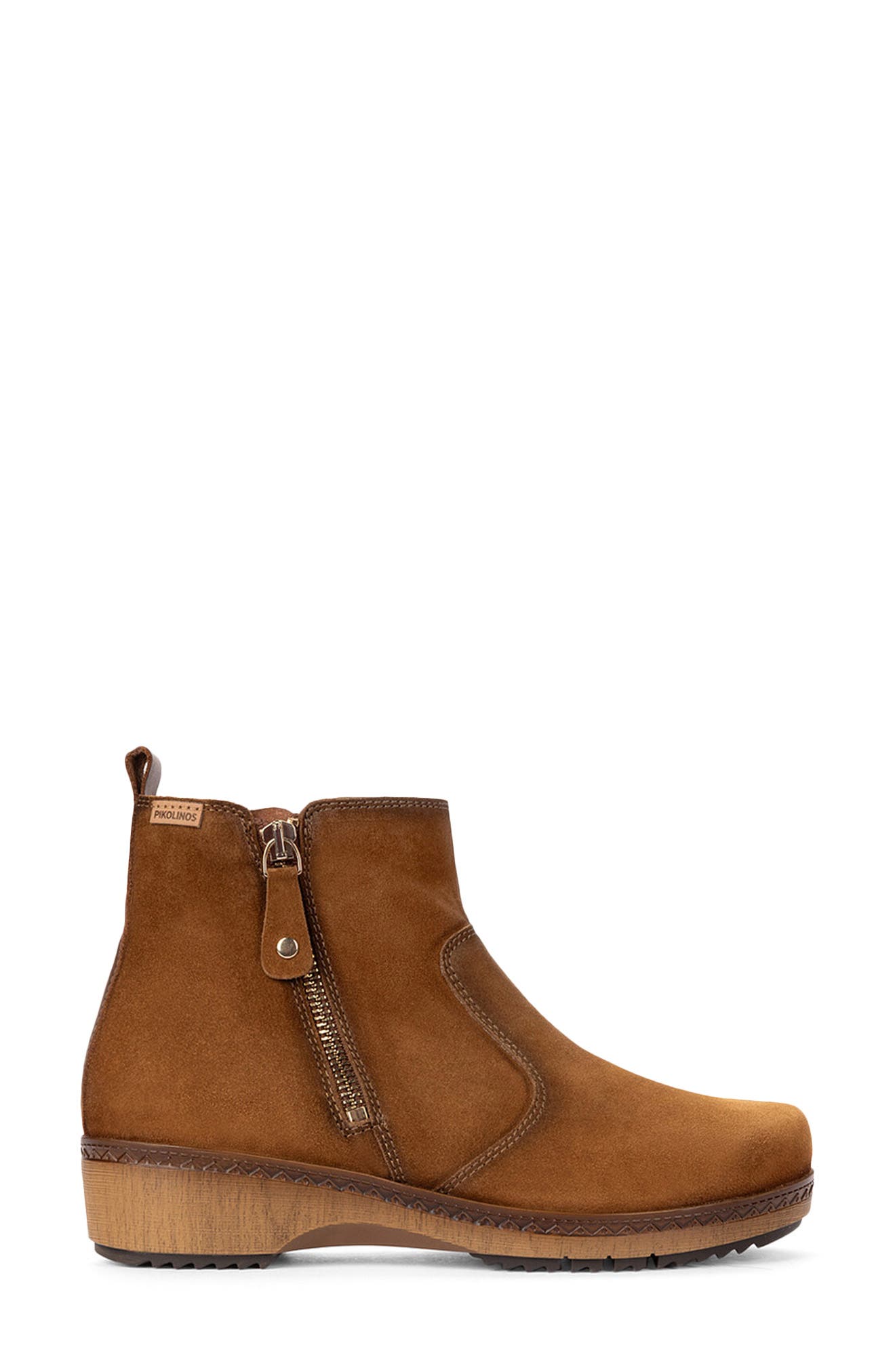 Granada Leather Bootie, Alternate, color, BRANDY