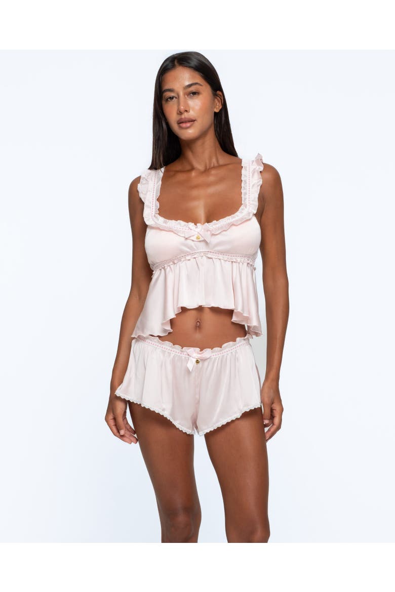 Eska Cami Short Set, Alternate, color, Pink