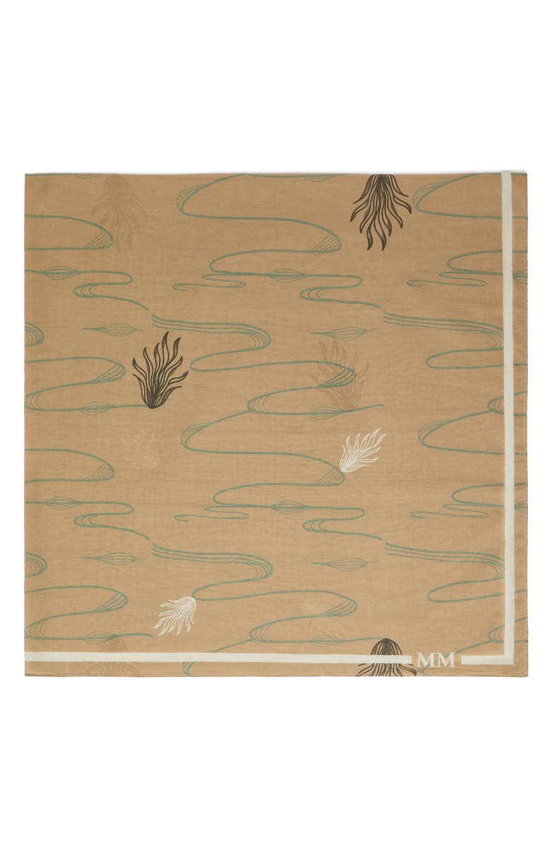 MM by Max Mara Embassy Print Scarf, Main, color,