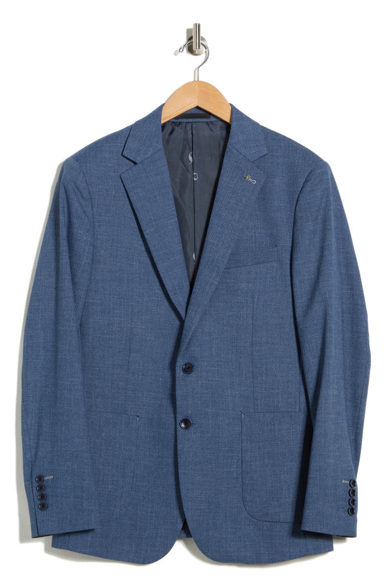 Modern Fit Sportcoat, Alternate, color, NAVY BLUE