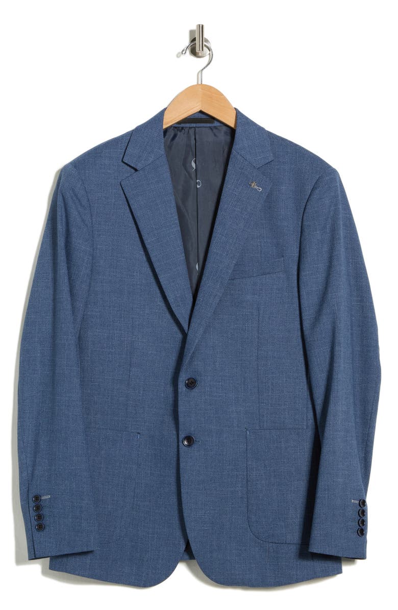 Scotch & Soda Modern Fit Sportcoat, Alternate, color, Navy Blue