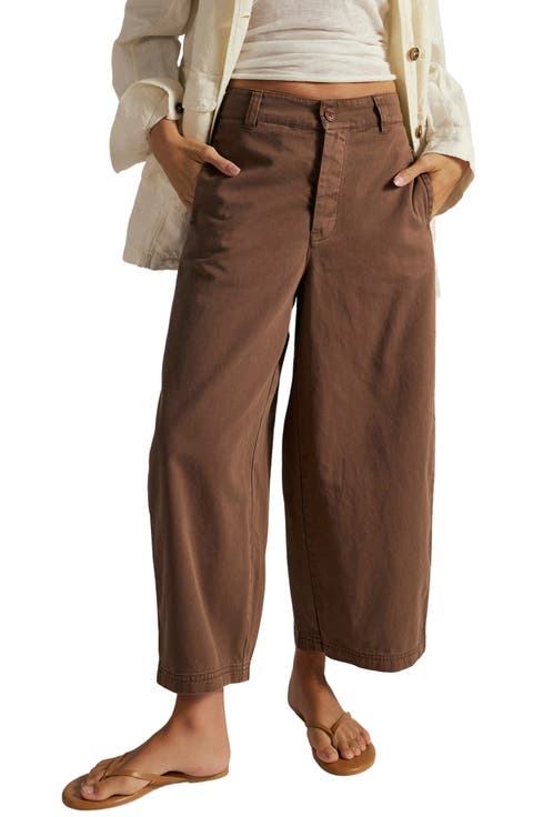 Lay Down Ankle Wide Leg Chinos
