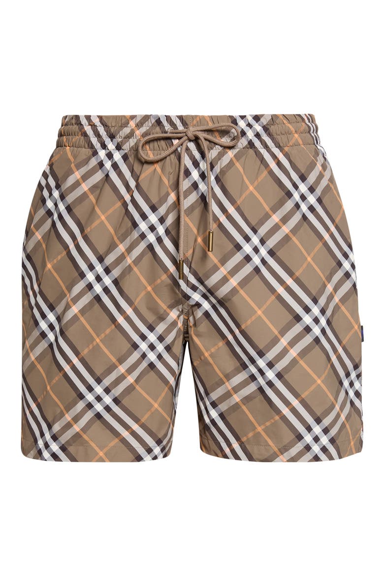 Seb Check Swim Trunks, Alternate, color, FINCH BROWN IP CHECK