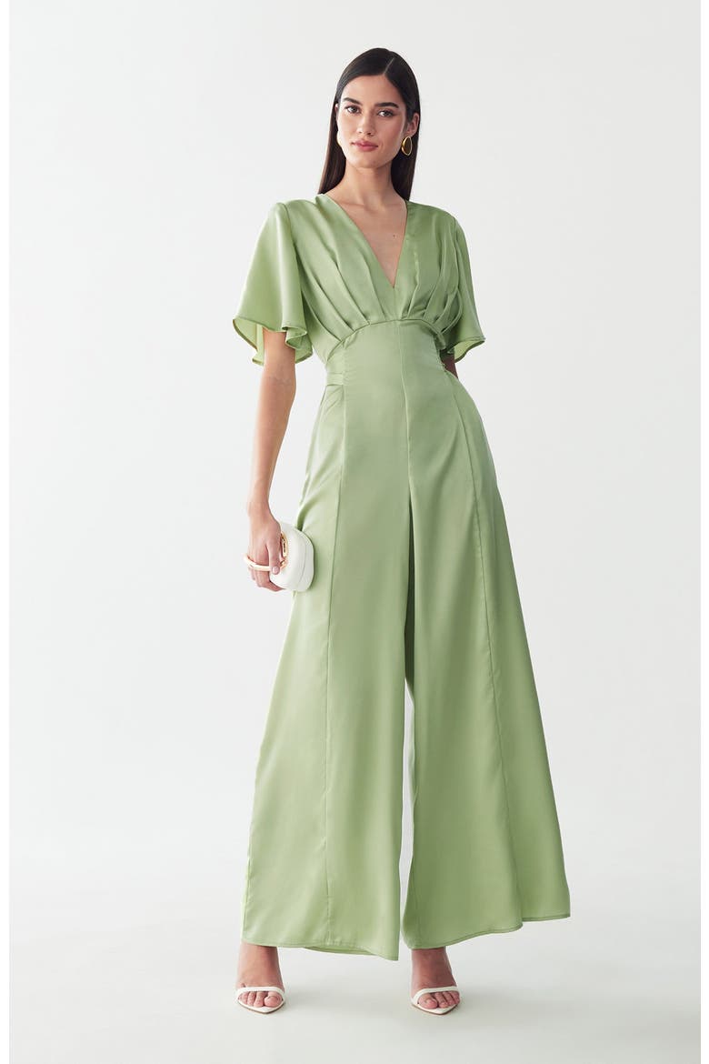 Fabian Jumpsuit, Alternate, color, Sage Green