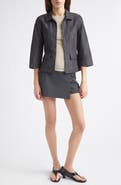 Paloma Wool Valeva Organic Cotton & Linen Denim Jacket