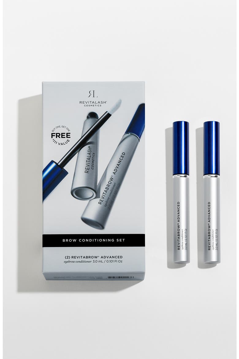 RevitaBrow® ADVANCED Eyebrow Conditioner Duo $222 Value, Alternate, color, NO COLOR