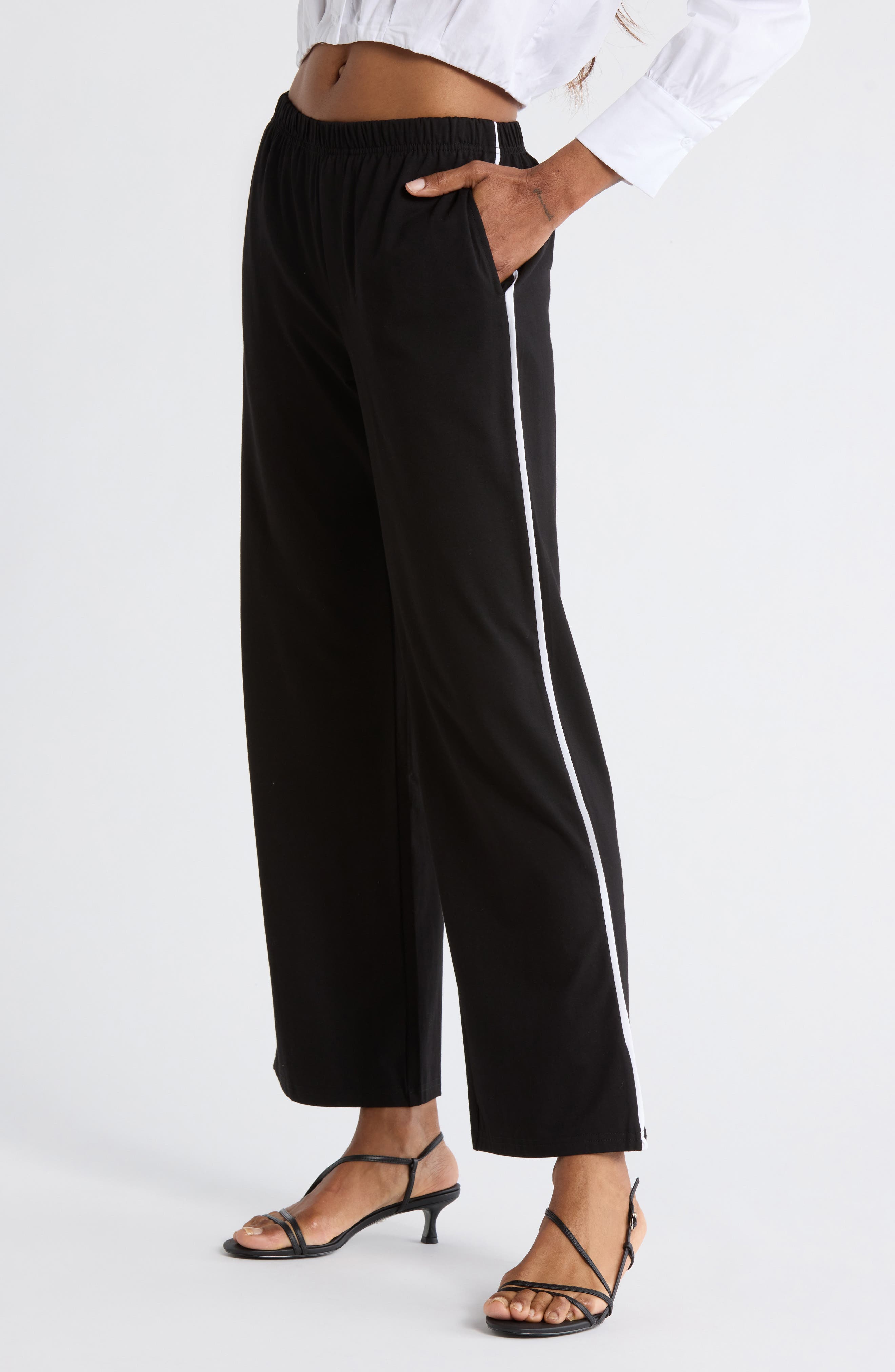 JASON WU Pull-On Wide Leg Pants