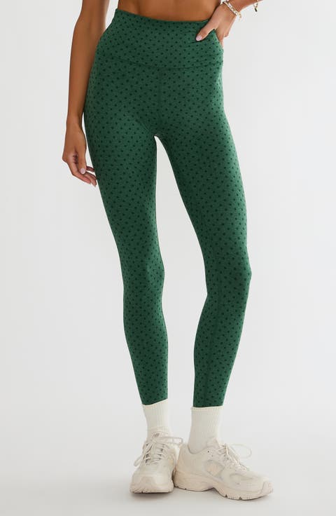 Piper Polka Dot High Waist Leggings