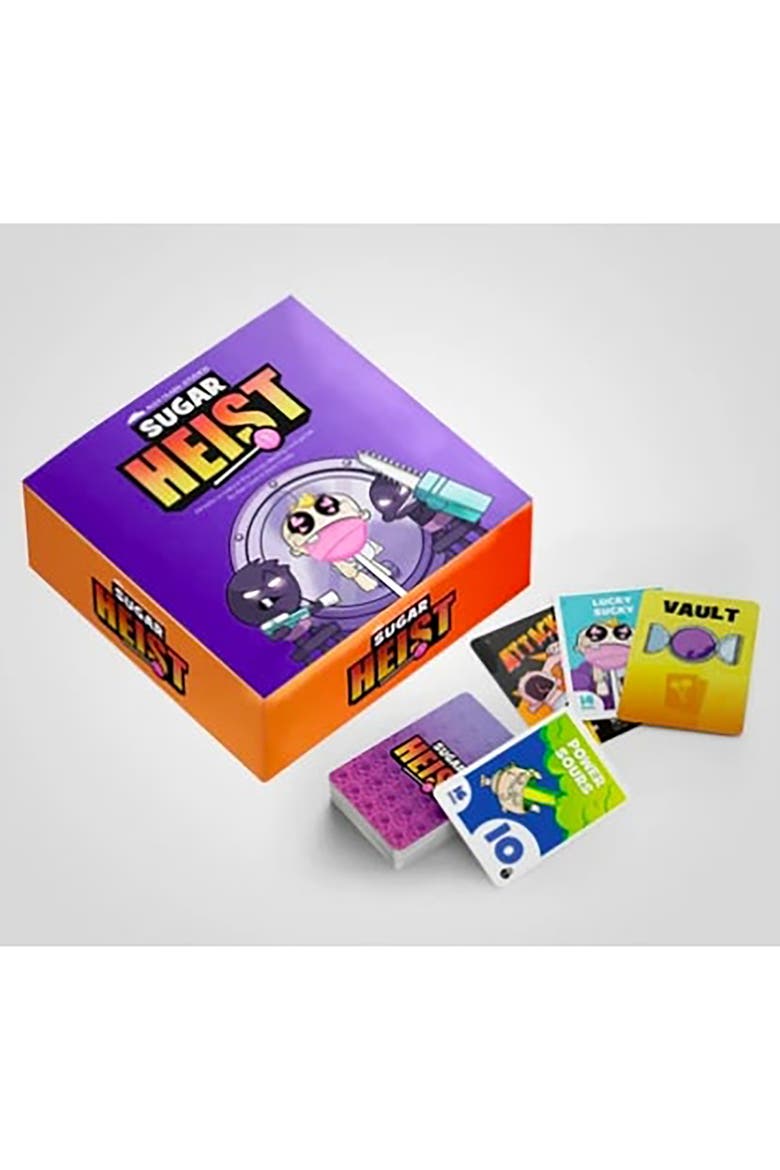 Sugar Heist Strategy Card Game, Ages 12+, Alternate, color, Multicolored
