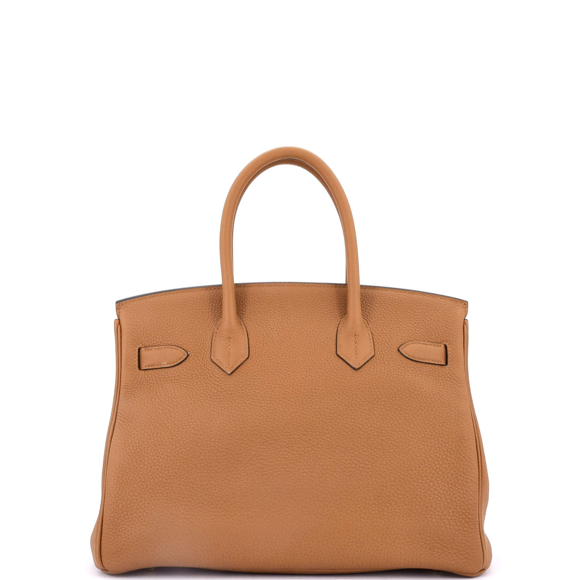 Pre-Owned Hermes Birkin Handbag Brown Togo with Gold Hardware 30, Alternate, color, 