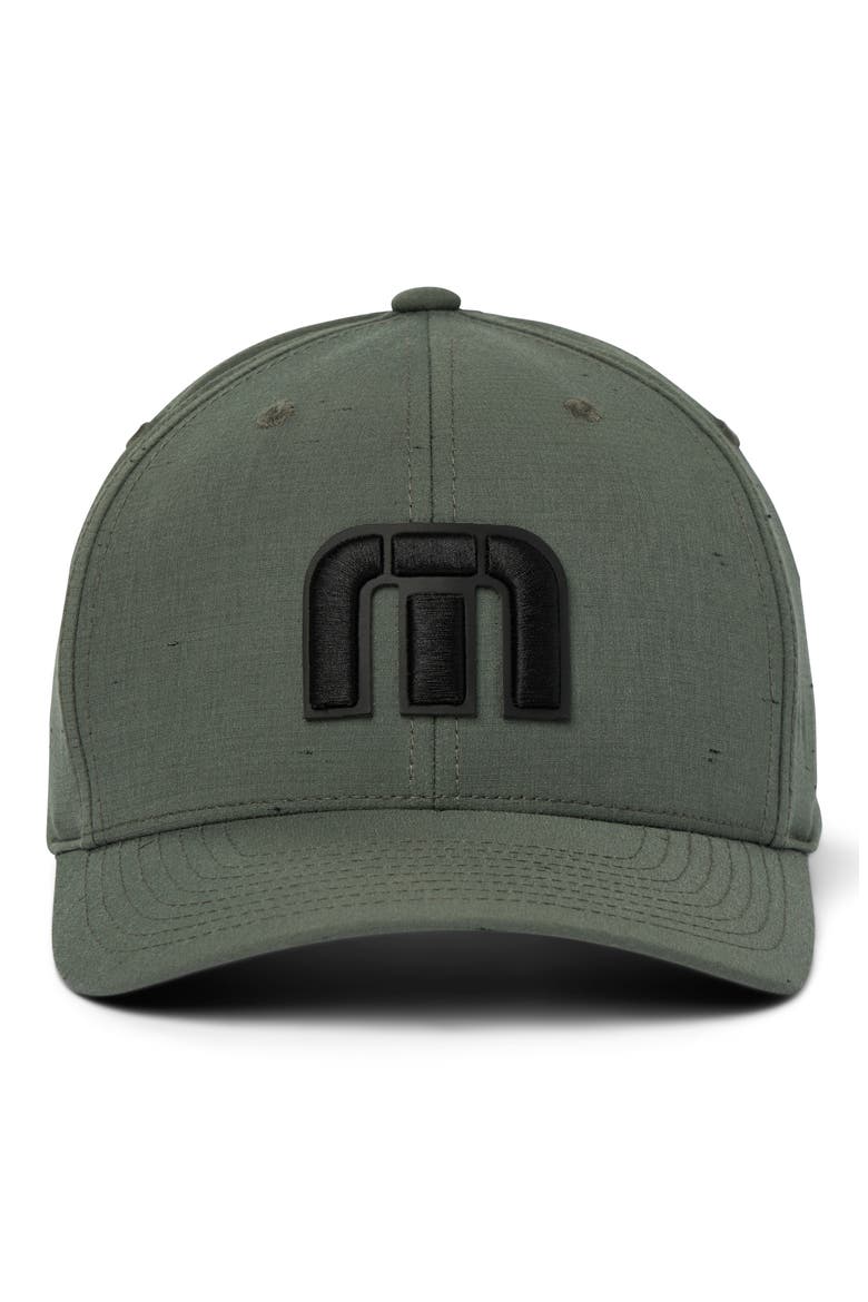 Private Cabin Snapback Baseball Cap, Alternate, color, DARK OLIVE