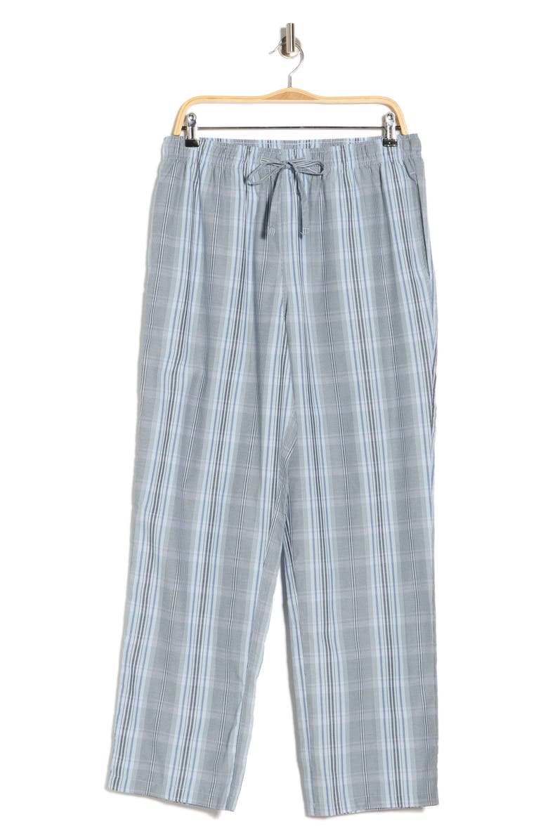 NORDSTROM RACK Plaid Pajama Pants, Main, color, Blue Harbor Stripe