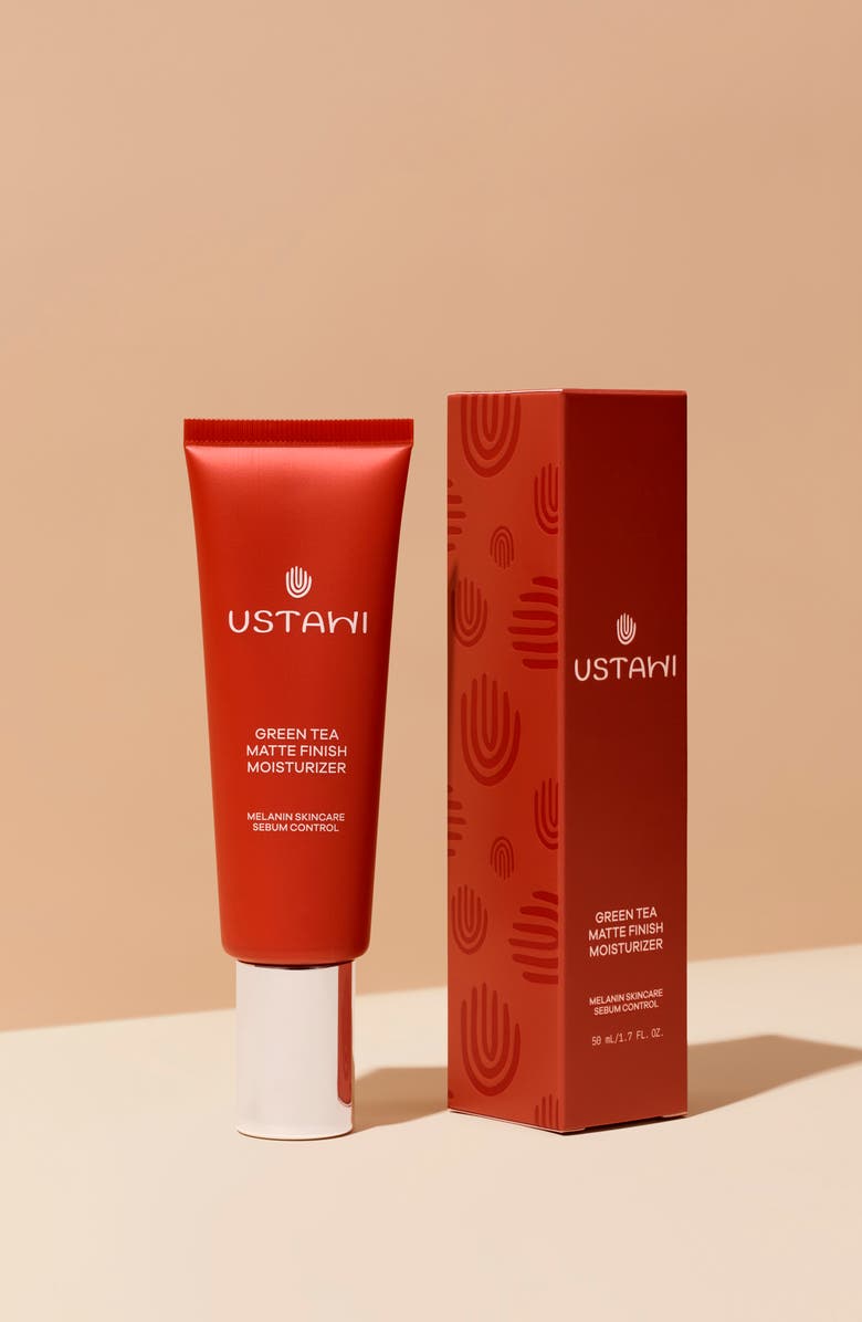 Ustawi Green Tea Matte Finish Moisturizer, Alternate, color, 